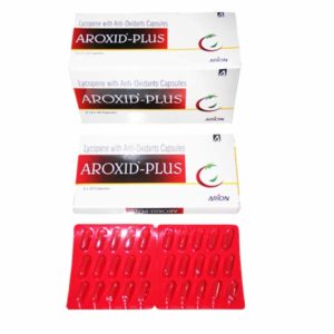 AROXID-PLUS (Lycopene,Copper,Zinc, Vit.A,E,C,BetaCarrotene,Selenium)