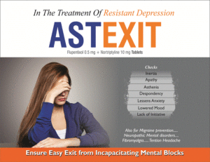 ASTEXIT (Flupentixol 0.5 mg + Escitalopram 10 mg)