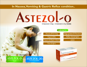 ASTEZOL-O (Omeprazole 10 mg + Ondansetron 4 mg)