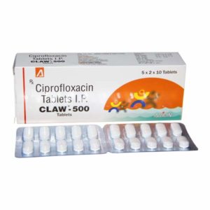 CLAW-500 (Ciprofloxacin 500mg.)