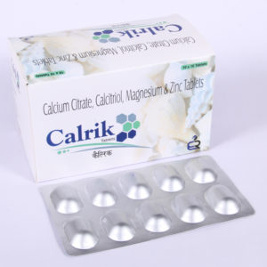 Calrik (Calcium Citarte, Calcitriol & Zinc Tablets)