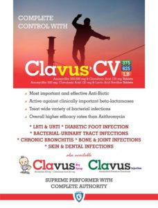 Clavus-CV (Amoxy + Clav 37, Amoxy + Clav 625 (Alu-Alu))