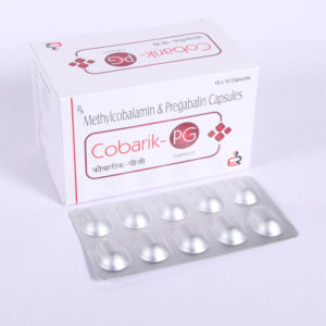 Cobarik-PG (METHYLCOBALAMIN 750 MG +PREGABALIN 75 mg)
