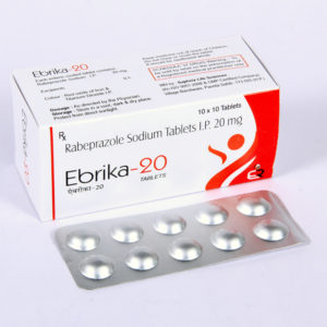 Ebrika-20 (Rabeprazole Sodium I.P. 20mg)