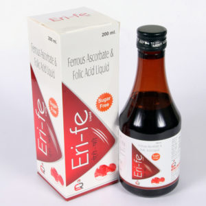 Eri-fe (FERROUS ASCORBATE + FOLIC ACID)