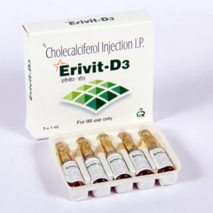 Erivit-D3 (Cholecalciferol Injection I.P.)