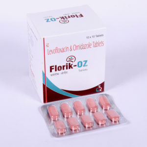 Florik-OZ (LEVOFLOXACIN-250mg+ ORNIDAZOLE 500 mg)