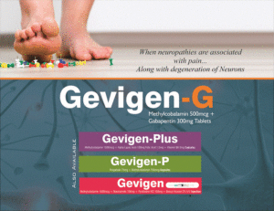 GEVIGEN-G (Methylcobalamin 500 mcg + Gabapentine 300 mg)