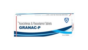 GRANAC-P (Aceclofenac 50 mg + Paracetamol 125 mg/5ml)