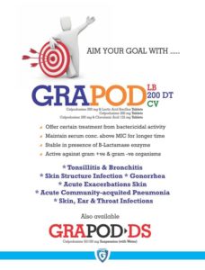 GRAPOD-DS (Cefpodoxime 200mg Lactic Acid Bacillus Tab.)