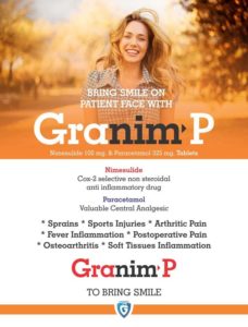Granim-p (Nimesulide 100mg + Paracetamol 325mg)