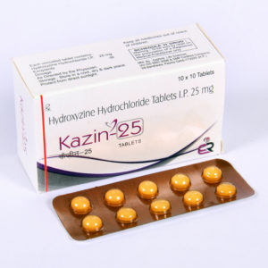 Kazin-25 (HYDROXYZINE 25 mg)