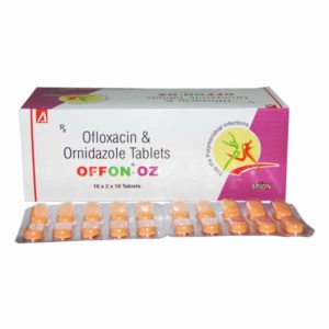 OFFON OZ (Ofloxacin & Orinadazole Tab.)