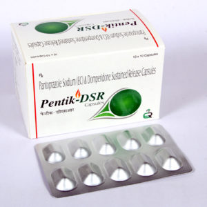 Pentik-DSR (PANTOPRAZOLE 40 mg + DOMPERIDONE 30mg SR)