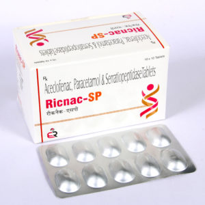 Ricnac-SP (ACECLOFENAC 200 mg Sustained Release Tablets)