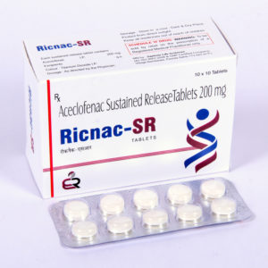 Ricnac-SR (ACECLOFENAC 200 mg Sustained Release Tablets)
