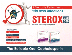 STEROX (Cefuroxime Axetill 250/500 mg Tabs)