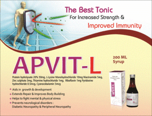 APVIT-L (Protein with L-Lysine Syrup)