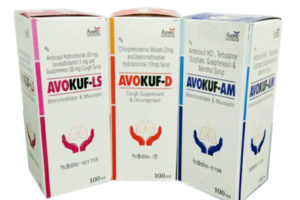 AVOKUF (Amroxl HCL, Terbutaline Sulphate, Guaiphenesin & Menthol Syrup.)