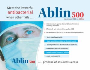 Ablin (Levofloxacin 500mg)
