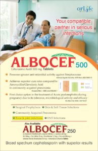 Albocef-500 (Cefuroxime Axetil 500mg)