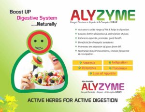 AlYzyme (Fungal Diastase + Papain + B-Complex Syrup with Monocarton)