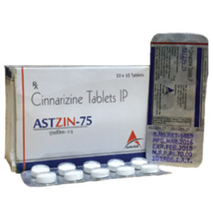 Astzin-75 (Cinnarizine 75 mg)