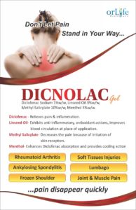 DICNOLAC (Diclofenac Sodium 75mg Aqua Base)