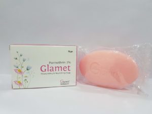 Glamet (Permethrin 1% Glycerin 1% Olive Oil 0.2% Aloe Vera Extract 0.2% Shea Butter 0.2% Kokum Butter 0.2% + Q.S. )