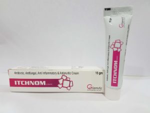 ITCHNOM (Beclomethasone 0.025%w/w + Neomycin 0.5%w/w + Clortimazole 1%w/v)