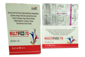 MULTIFIZZ-7G (POWFER COMBINATION OF MULTIVITAMIN + MULTIMINERAL+ ANTIOXIDANTS TABLET)