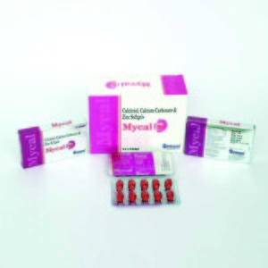 Mycal (Calcitrol , Calcium Carbonate & Zinc Softgels)