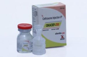 OKACEF-250 (Ceftriaxone Injection IP. )