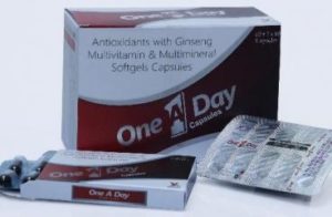 ONE A DAY (Antiaxidants with Ginserig Multivitamin & Multimineral Softgels Capsule)