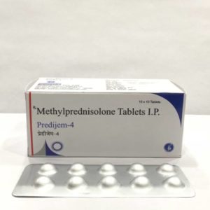 PREDIJEM-4 (METHYLPREDNISOLONE 4 MG)