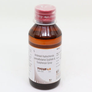 TYCUF-LS (AMBROXOL HCL 30 MG+ GUAIPHENESIN 50 MG+LEVOSALBUTAMOL 1 MG )