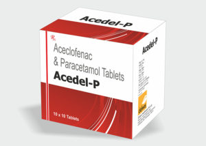 Acedel-P (Aceclofenac & Paracetamol Tablets)