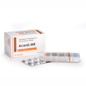 Acenil-MR (Aceclofenac 50mg + PCM 325 mg + Chlorzoxazone 250 mg, Tablet)