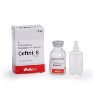CEFTRIT-S (Ceftriaxone and Salbactum 1.5 gm Injection)