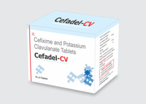Cefadel-CV (Cefixime 200mg+ Pot.Clavulanate 125mg Tab)