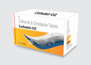 Cefadel-OZ (Cefixime 200mg + Ornidazole 500 mg Tab)
