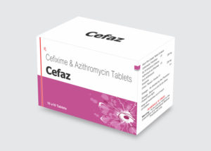 Cefaz (Cefixime 200mg + Azithromycin 250mg)