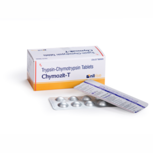 Chymozit-T (Trypsin + Chymotrypsin 1,00000 armour units Tablet)