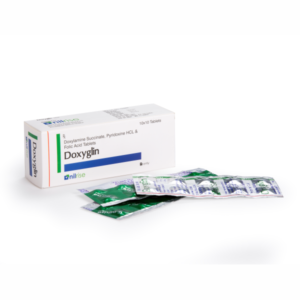 Doxyglin (Doxylamine 10 mg, Pyridoxine 10 mg and Folic acid 1.5 mg)