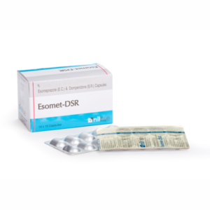 Esomet-DSR (Esomeprazole 40 mg+ Domperidone 30 mg Sustained release Capsule)