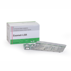 Esomet-LSR (Esomeprazole 40 mg+ Levosulpiride 75 mg Sustained release Capsule)