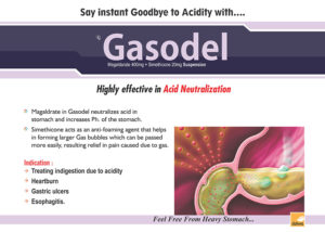 Gasodel (Megaldarate 400mg + Simethicone 20mg Susp.)