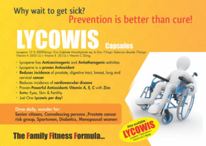 Lycowis (1) (Lycopene, Multivitamin, Vitamin A,E,C, Antioxidant & Minerals (IP))
