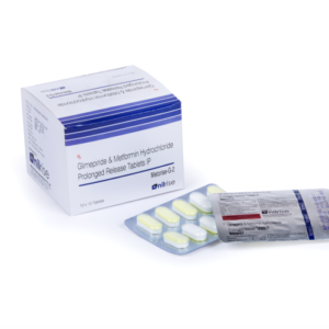 Metorise-G-2 (Glimepiride 2 mg + Metformin 500mg SR Tab)