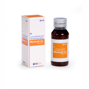 Montenil-LC (Montelukast 4 mg + Levocetirizine 2.5 mg Suspension,60 ml)